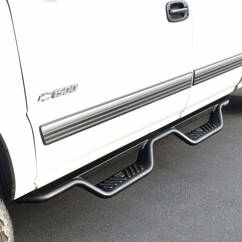 Westin Outlaw Drop Side Steps Textured Black Model 20-11685 - Image 2