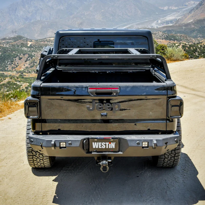 Westin Overland Cargo Rack Textured Black Model 51-10005 - Image 4