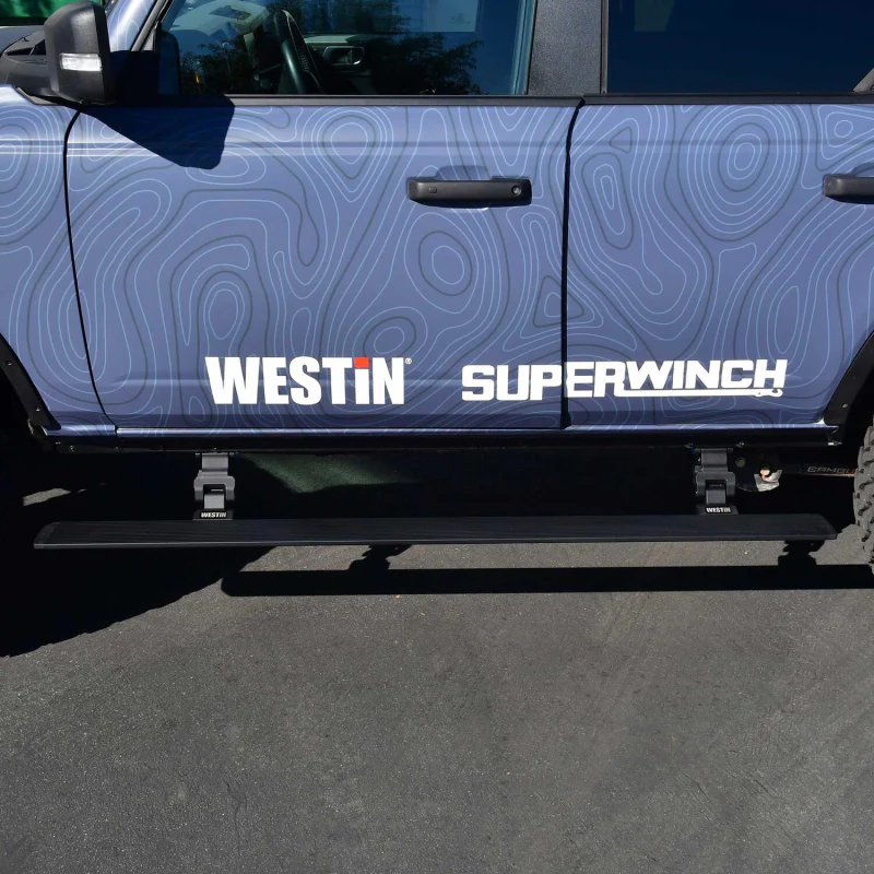 Westin Pro-e Electric Running Boards Textured Black Aluminum Model 29-24195 - Image 6