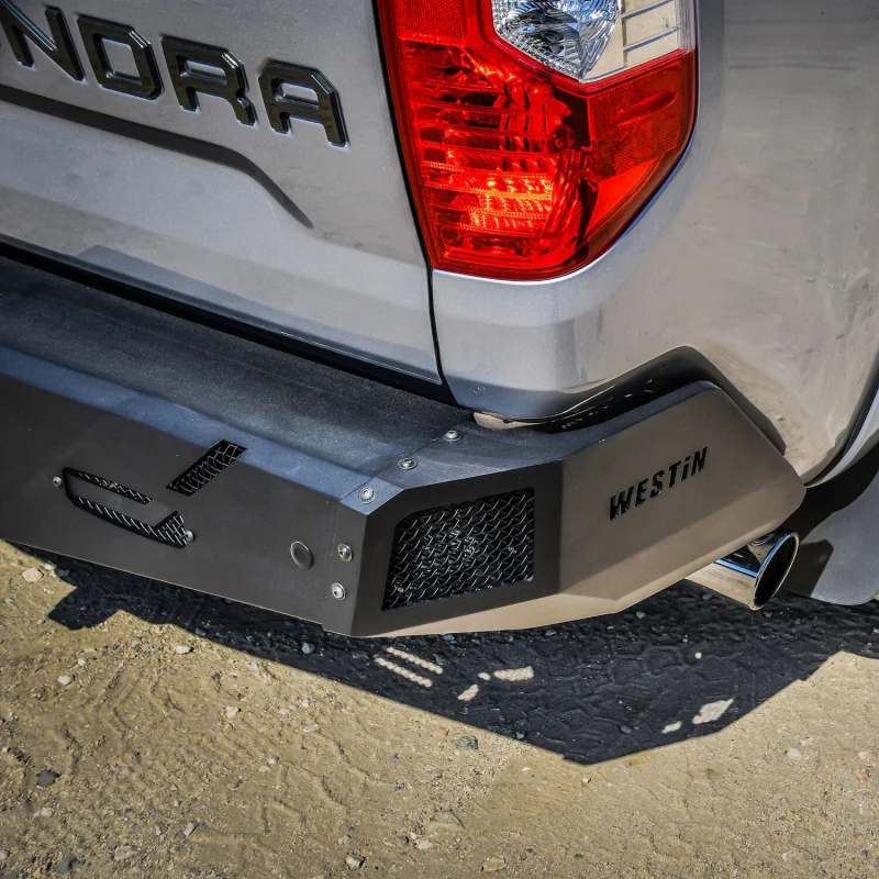 Westin Pro-Series Rear Bumper Textured Black Steel Model 58-421035 - Image 6