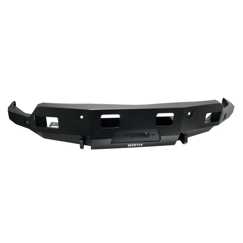 Westin Pro-Series Winch Mount Front Bumper Black Steel Model 58-411315 - Image 2