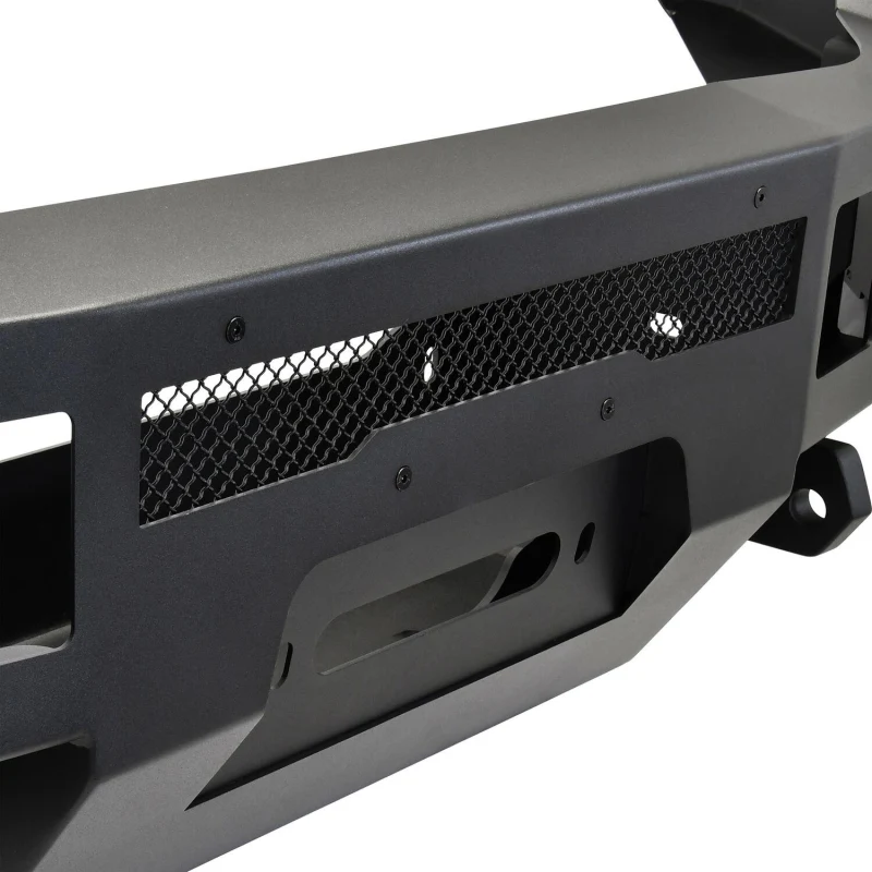 Westin Pro-Series Winch Mount Front Bumper Textured Black Steel Model 58-411045 - Image 9