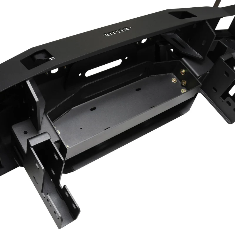 Westin Pro-Series Winch Mount Front Bumper Textured Black Steel Model 58-411235 - Image 12