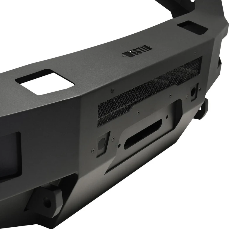 Westin Pro-Series Winch Mount Front Bumper Textured Black Steel Model 58-411235 - Image 9