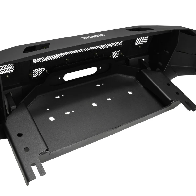 Westin Pro-Series Winch Mount Front Bumper Textured Black Steel Model 58-411245 - Image 12