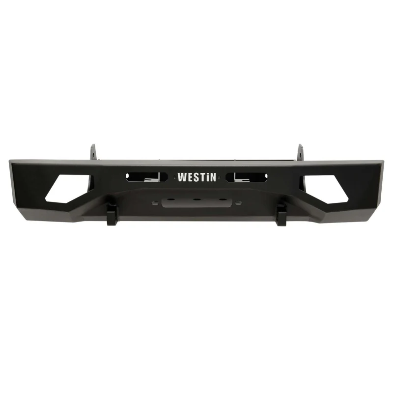 Westin Pro-Series Winch Mount Front Bumper Textured Black Steel Model 58-411285 - Image 3