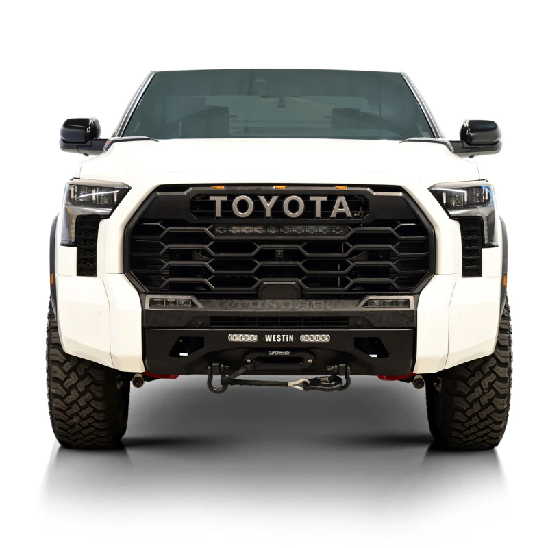 Westin Pro-Series Winch Mount Front Bumper Textured Black Steel Model 58-411285 - Image 5