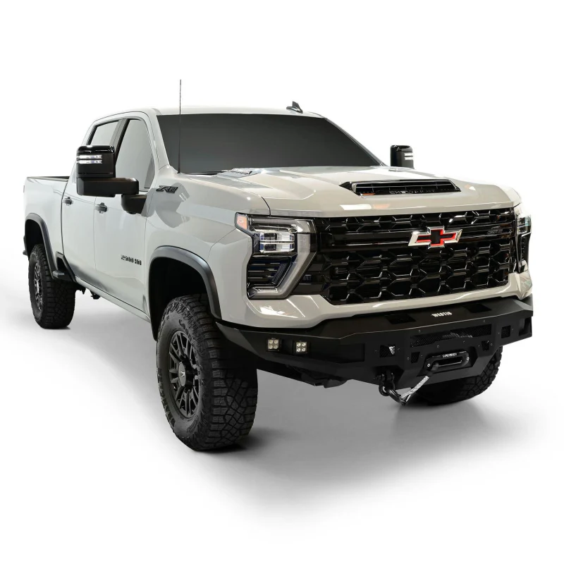 Westin Pro-Series Winch Mount Front Bumper Textured Black Steel Model 58-414215 - Image 7