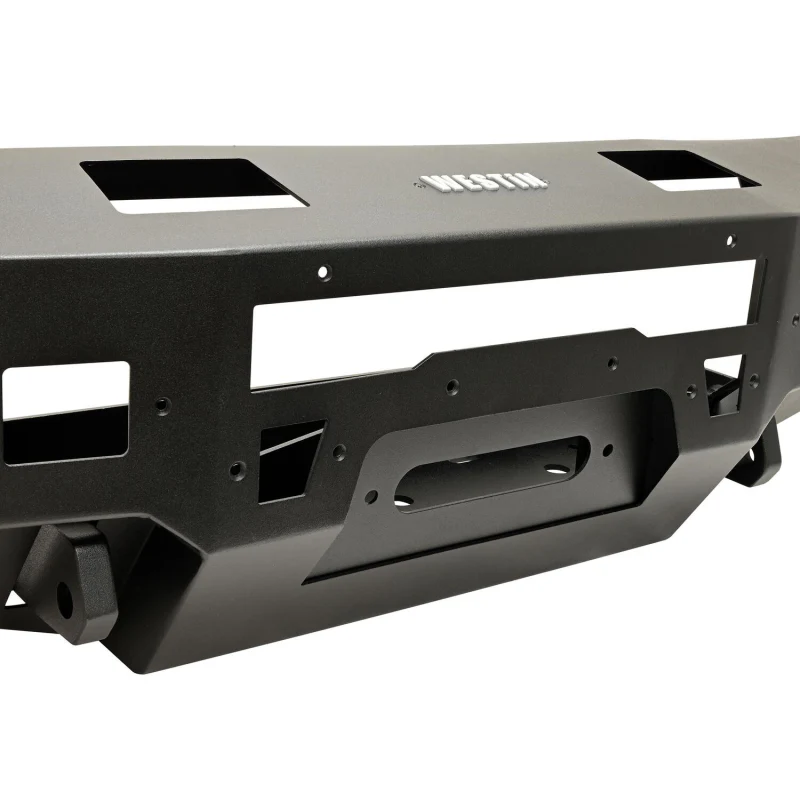 Westin Pro-Series Winch Mount Front Bumper Textured Black Steel Model 58-414215 - Image 8