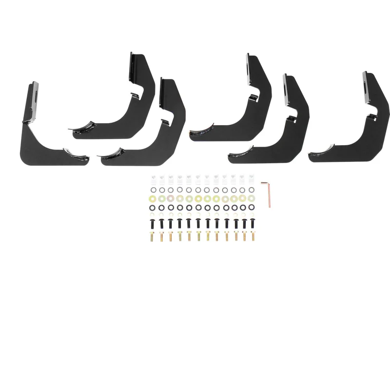 Westin PRO TRAXX 4 Oval Step Nerf Bars Black Steel For Double Cab Model 21-23715 - Image 3