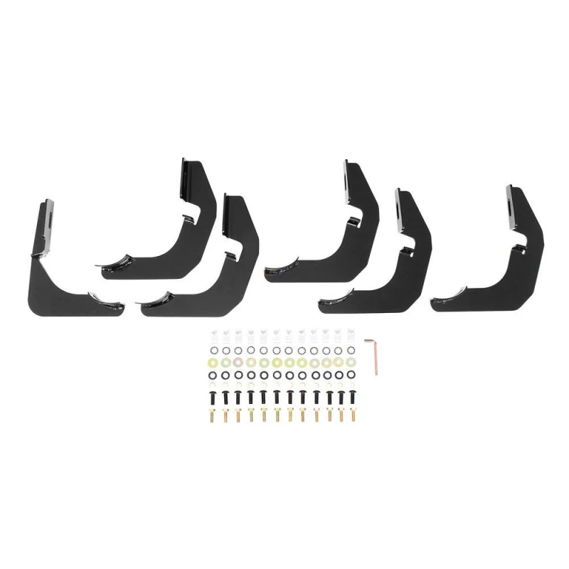 Westin PRO TRAXX 4 Oval Step Nerf Bars Black Steel For Quad Cab Model 21-23555 - Image 3