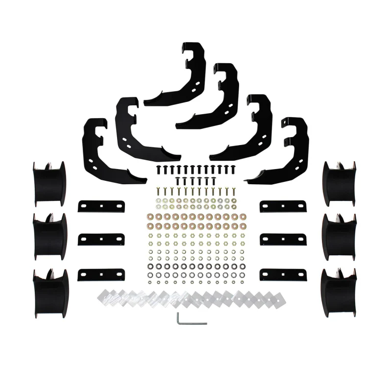 Westin PRO TRAXX 4 Oval Step Nerf Bars Black Steel Model 21-24085 - Image 3