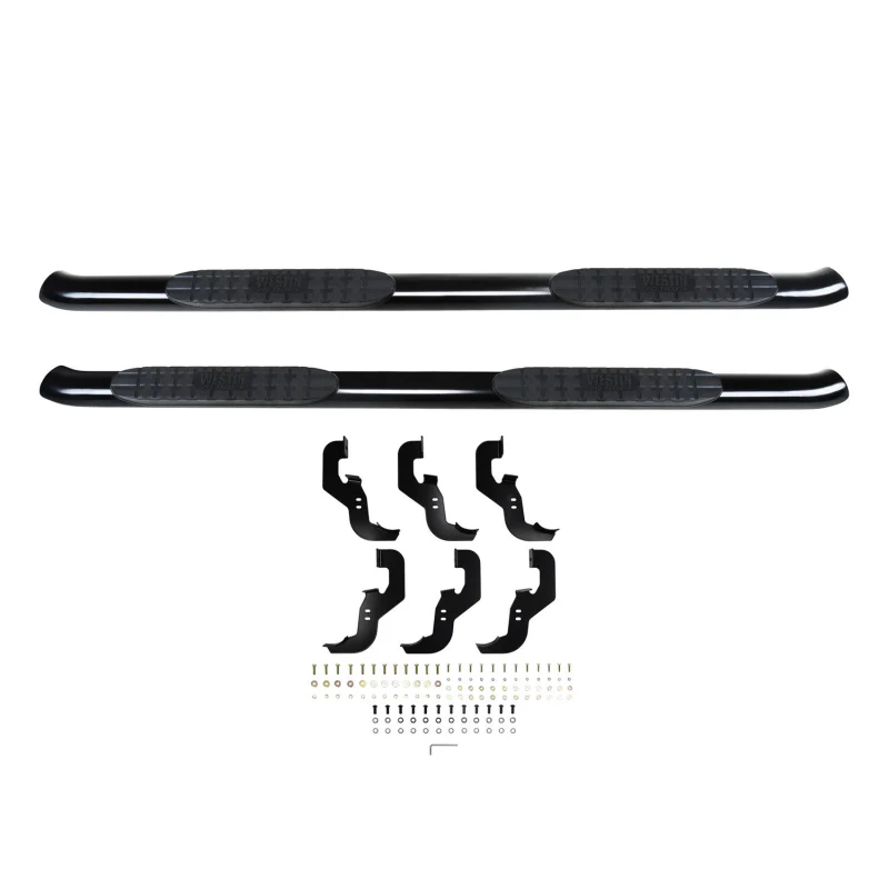 Westin PRO TRAXX 4 Oval Step Nerf Bars Black Steel Model 21-24135 - Image 6