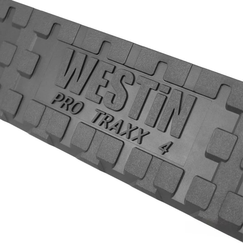 Westin PRO TRAXX 4 Oval Step Nerf Bars Black Wrinkle Steel Model 21-23295 - Image 4