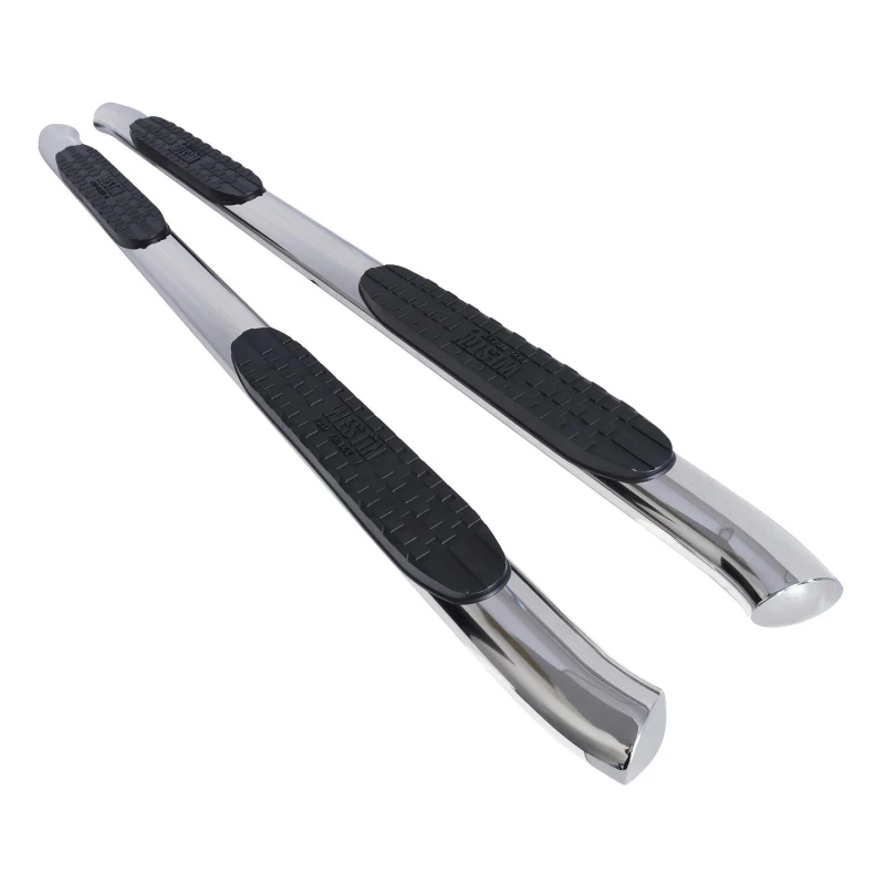 Westin PRO TRAXX 4 Oval Step Nerf Bars Polished Stainless Steel For Double Cab Model 21-22770
