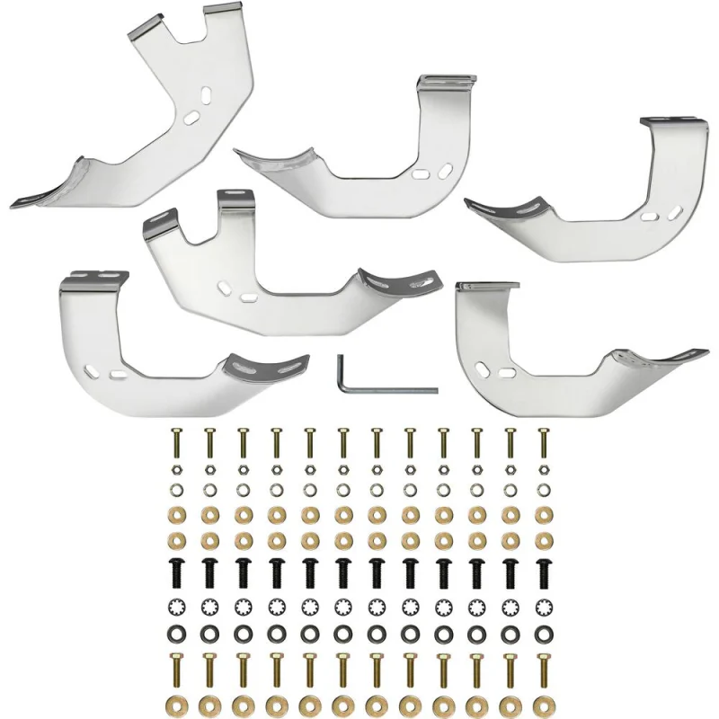 Westin PRO TRAXX 4 Oval Step Nerf Bars Polished Stainless Steel Model 21-22670