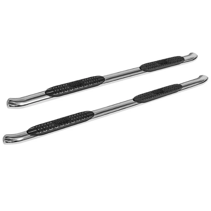 Westin PRO TRAXX 4 Oval Step Nerf Bars Polished Stainless Steel Model 21-24130