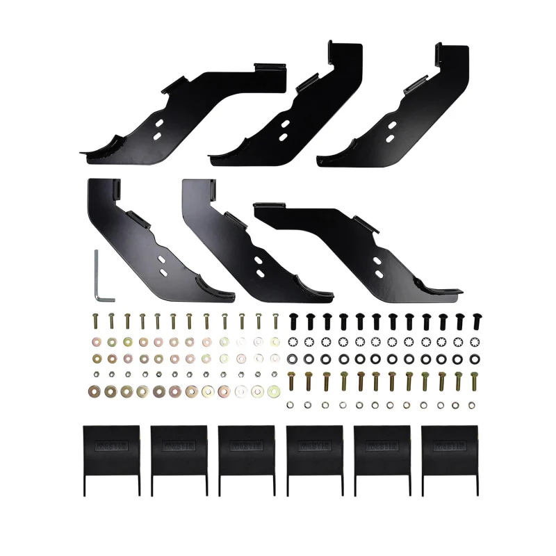 Westin PRO TRAXX 5 Oval Step Nerf Bars Black For Super Crew Cab Model 21-54155