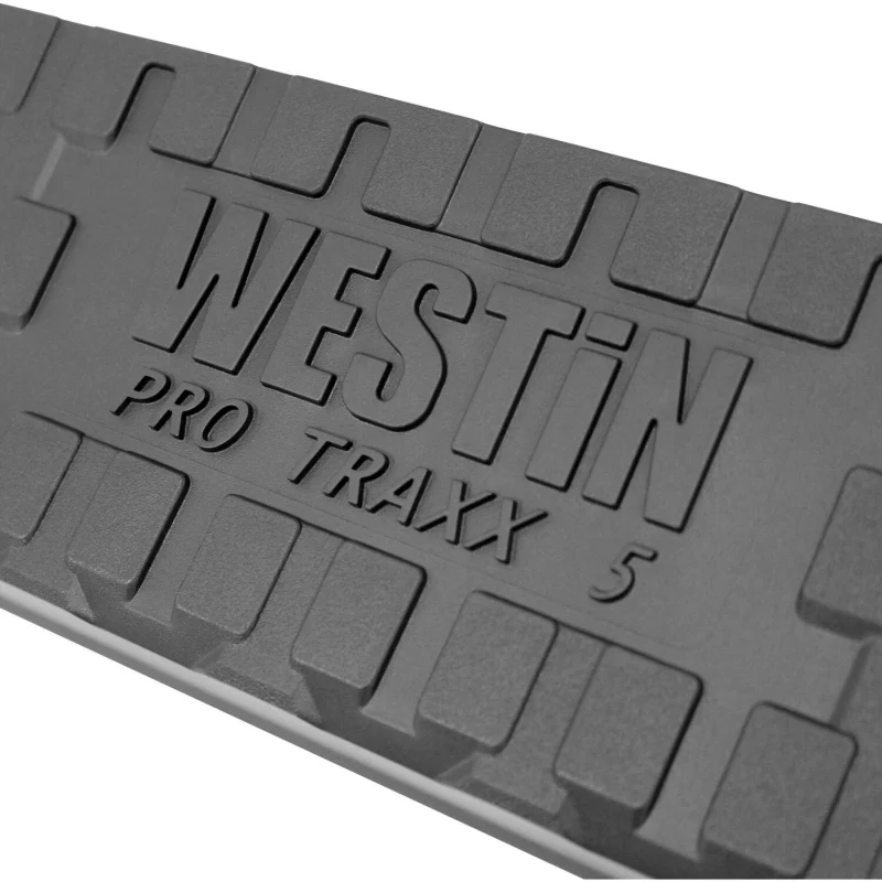 Westin PRO TRAXX 5 Oval Step Nerf Bars Black Steel For Double Cab Model 21-53715 - Image 3
