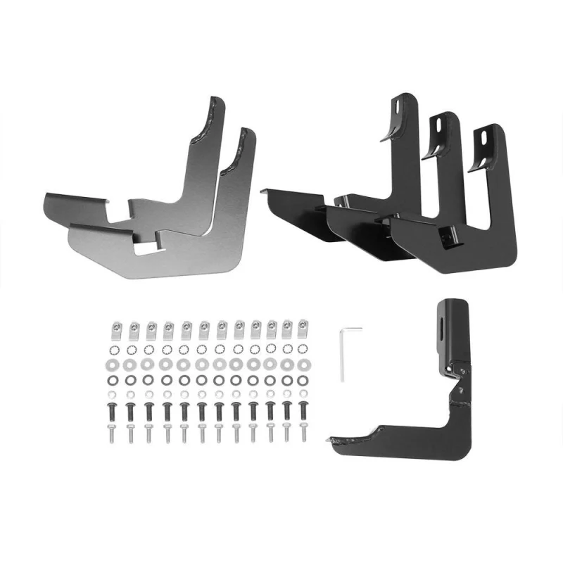 Westin PRO TRAXX 5 Oval Step Nerf Bars Black Steel For Quad Cab Model 21-53555 - Image 3