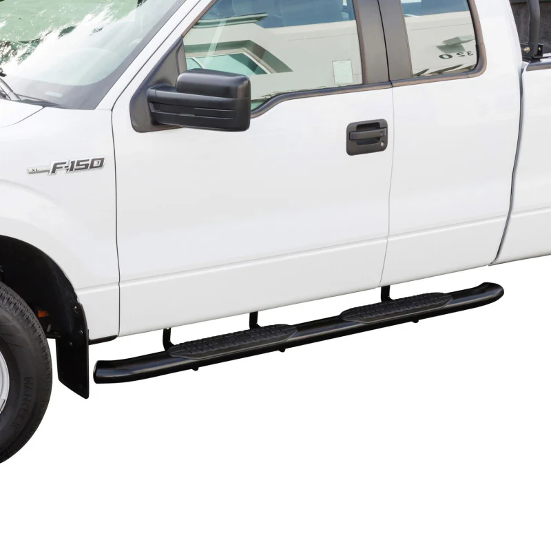 Westin PRO TRAXX 5 Oval Step Nerf Bars Black Steel For Super Cab Model 21-53515 - Image 3