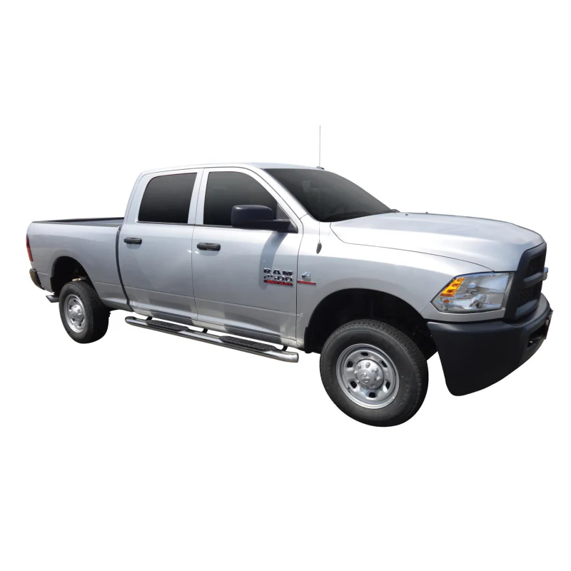 Westin PRO TRAXX 5 Oval Step Nerf Bars Polished Stainless Steel For Quad Cab Model 21-53550 - Image 3