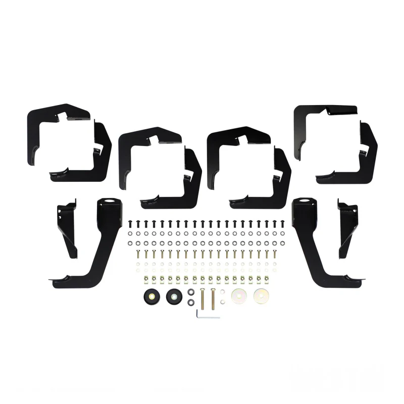 Westin PRO TRAXX 5 Oval Wheel to Wheel Step Nerf Bars Black For Double Cab Model 21-534175 - Image 3
