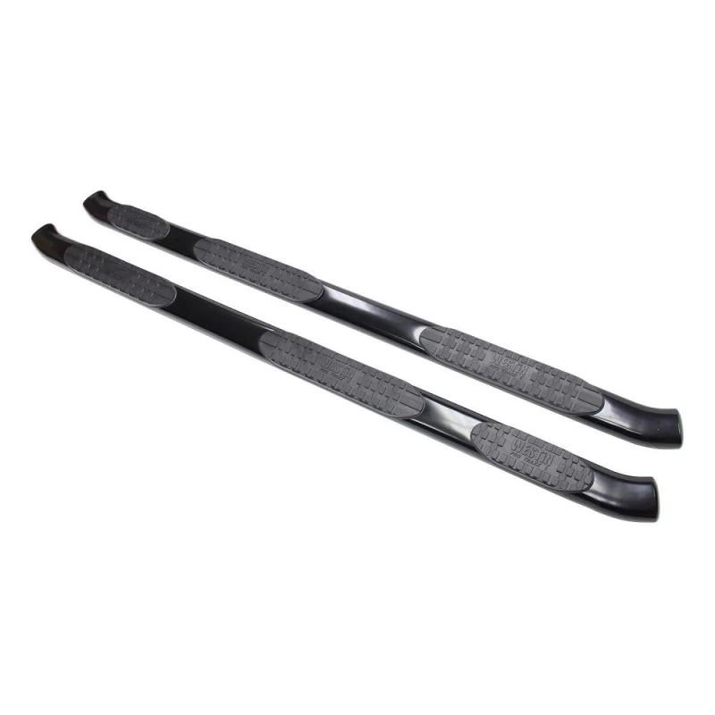 Westin PRO TRAXX 5 Oval Wheel to Wheel Step Nerf Bars Black Model 21-534335