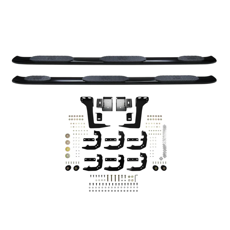 Westin PRO TRAXX 5 Oval Wheel to Wheel Step Nerf Bars Black Model 21-534725 - Image 2