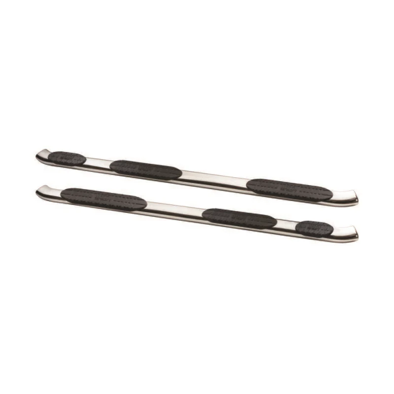 Westin PRO TRAXX 5 Oval Wheel to Wheel Step Nerf Bars Stainless Steel For Quad Cab And Crew Cab Model 21-534310