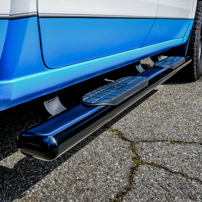 Westin PRO TRAXX 6 Oval Step Nerf Bars Black Steel Model 21-64135 - Image 3