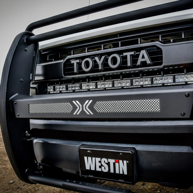Westin Sportsman X Grille Guard Textured Black Steel Model 40-33705 - Image 6