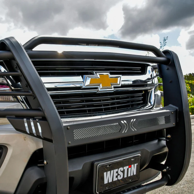 Westin Sportsman X Grille Guard Textured Black Steel Model 40-33845 - Image 7
