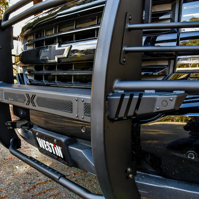Westin Sportsman X Grille Guard Textured Black Steel Model 40-33875 - Image 5