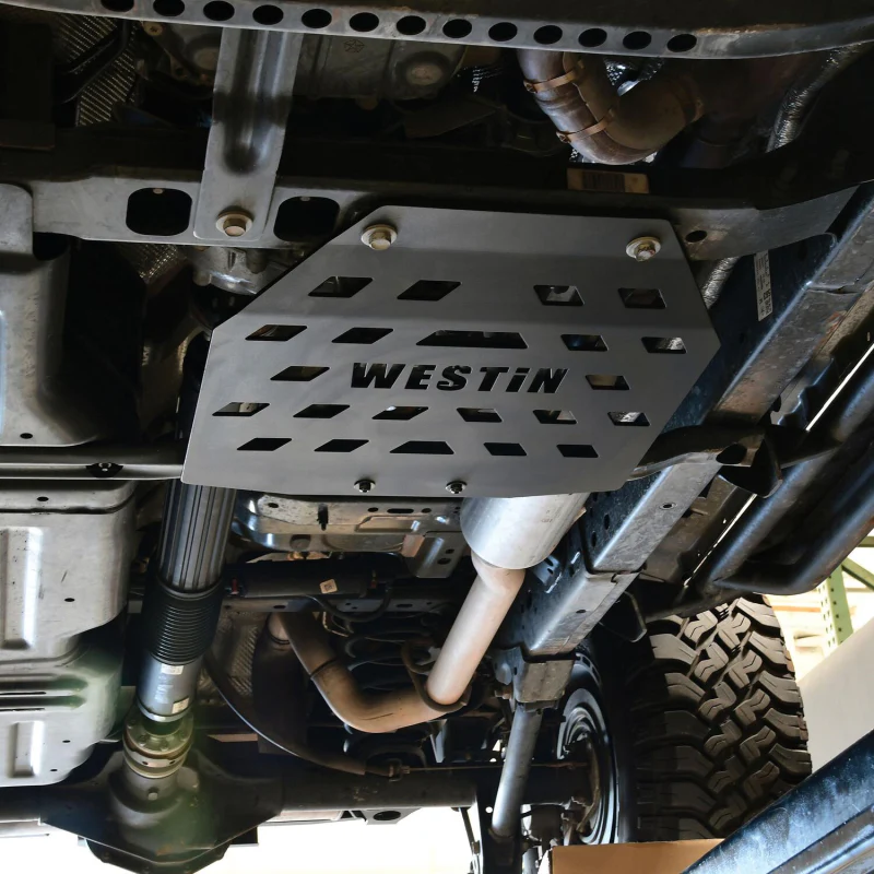 Westin Transfer Case Skid Plate Textured Black Finish Model 42-21085 - Image 5