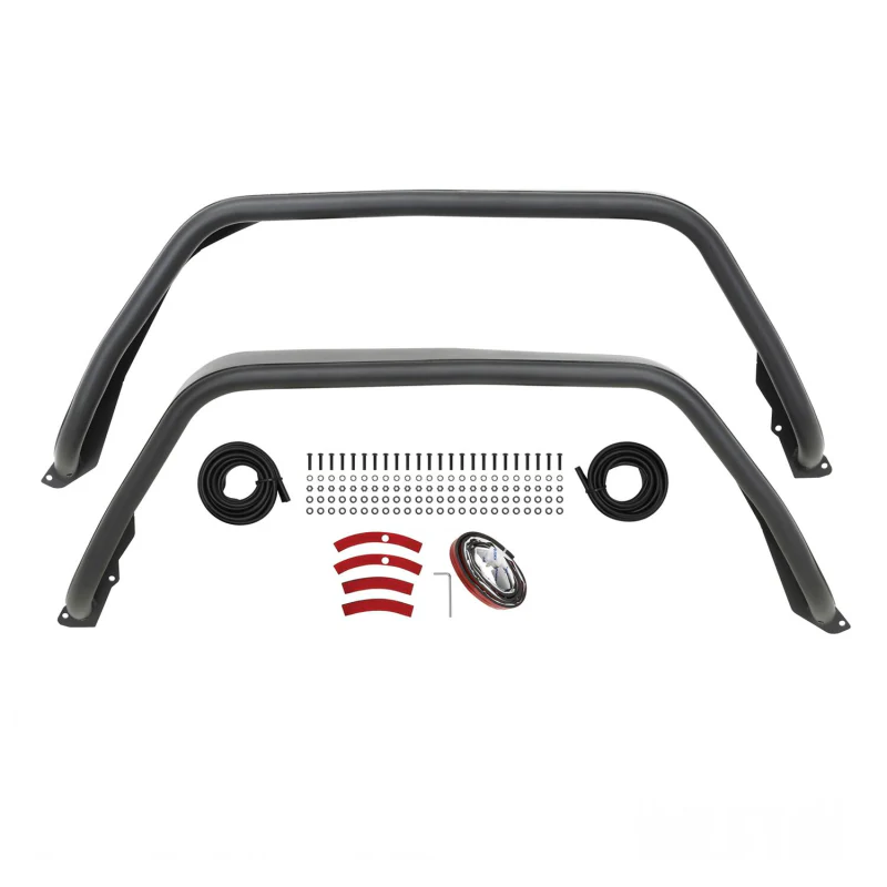 Westin Tube Fenders Rear Pair Steel Textured Black Finish Model 62-1065 - Image 7