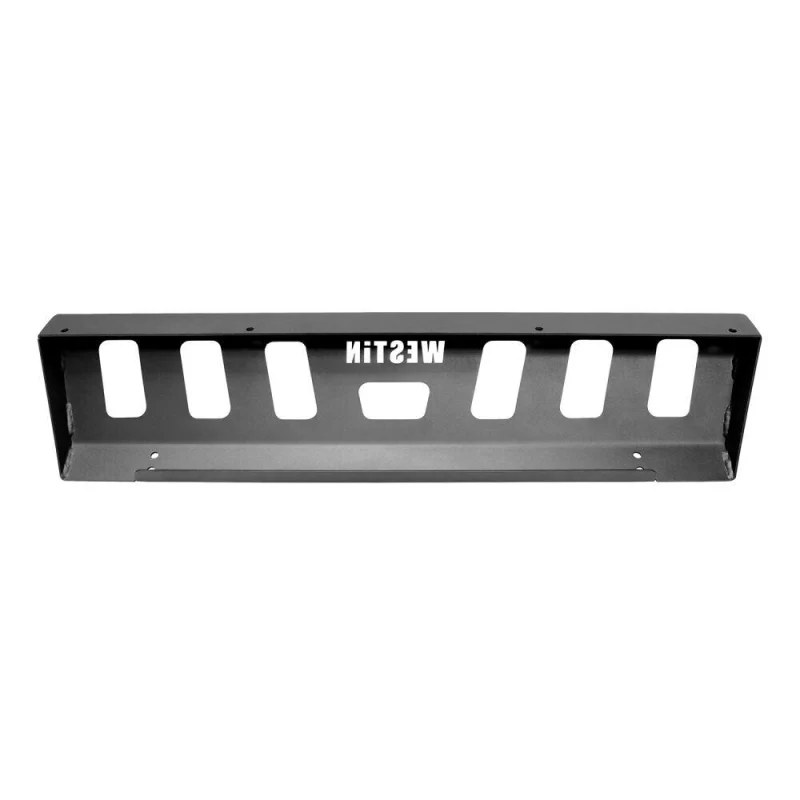 Westin WJ2 Front Bumper Skid Plate Textured Black Unlighted Model 59-80095 - Image 11