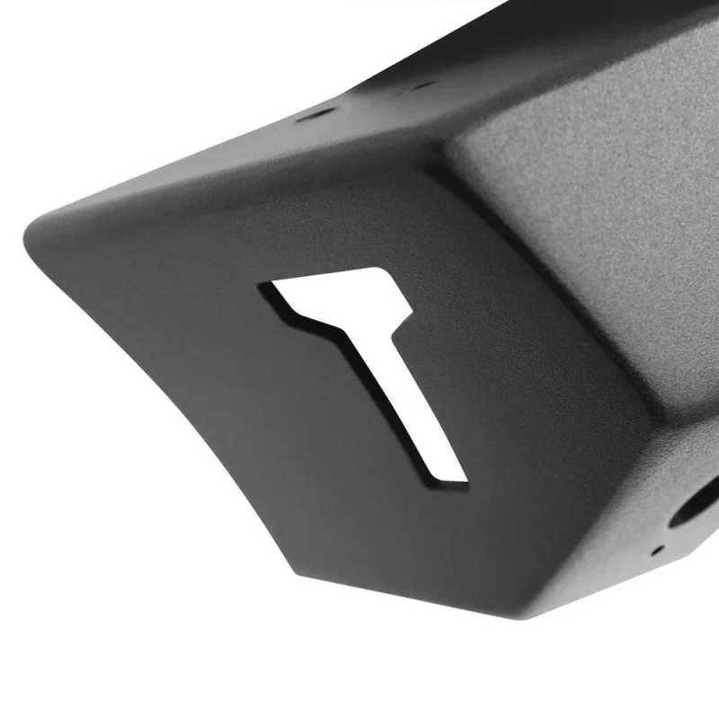 Westin WJ2 Stubby Front Bumper w/Bull Bar Steel Textured Black Model 59-80075 - Image 8