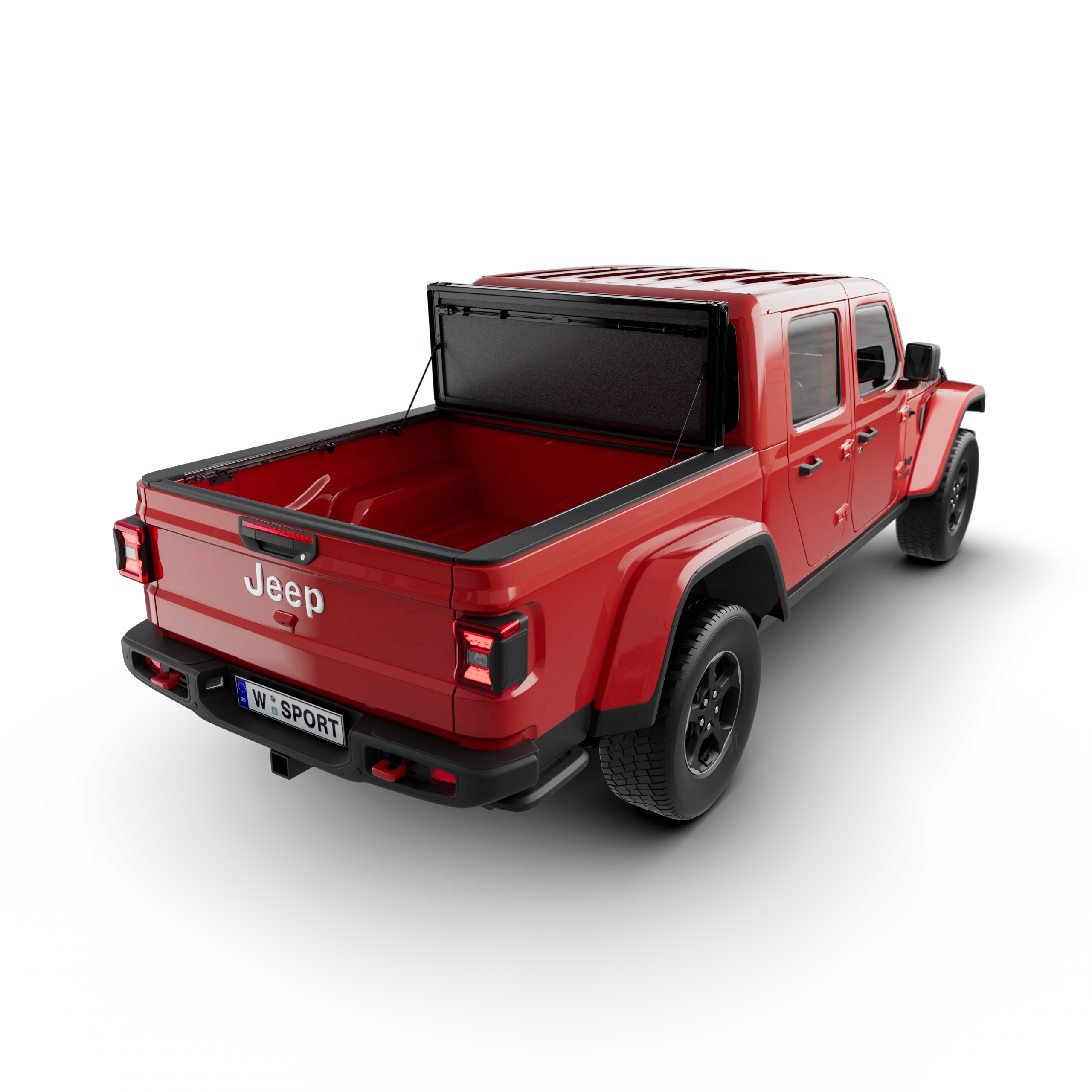 Worksport AL4 Tonneau Cover W/Cargo Mgmt System 5' Bed Model 4921150 - Image 4
